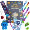 Ladlee Galleria 11 in 1 Space Stationery Kit for Boys and Girls | Space Theme Gift Item for Birthday Celebration and Return Gifts | Diary with Drawing Book for kids Age 6-8 Years, 10-12 Years